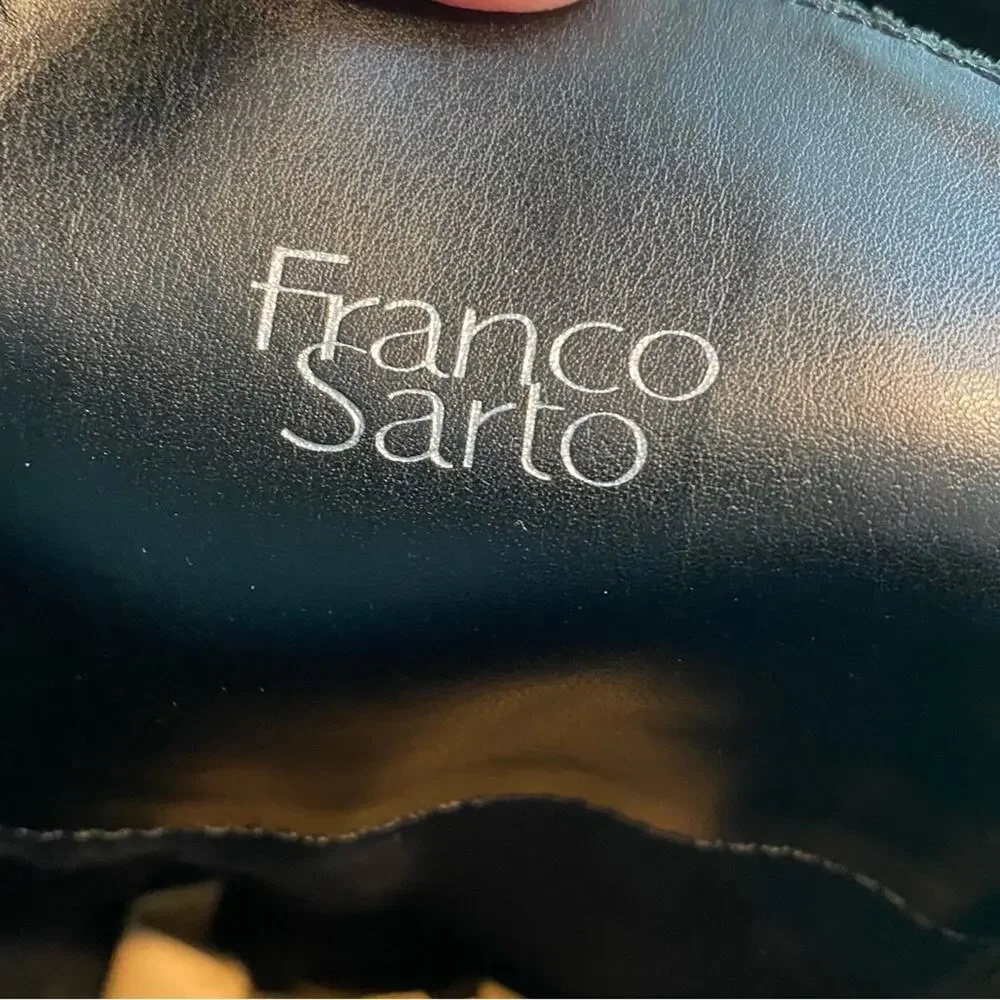 Franco Sarto $189 Cosmina Tall Riding Boot Blk- EUC / No box. Sz 6.5